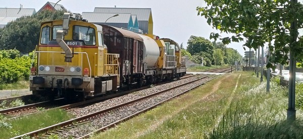Passage du train desherbeur !